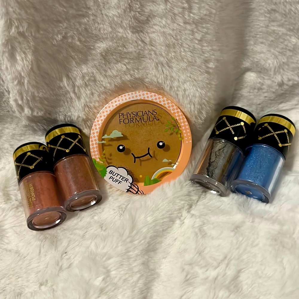 Mini loose eyeshadow with Boba bronzer bundle